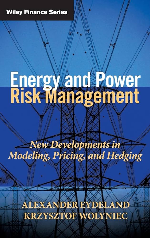 Energy and Power Risk Management book cover